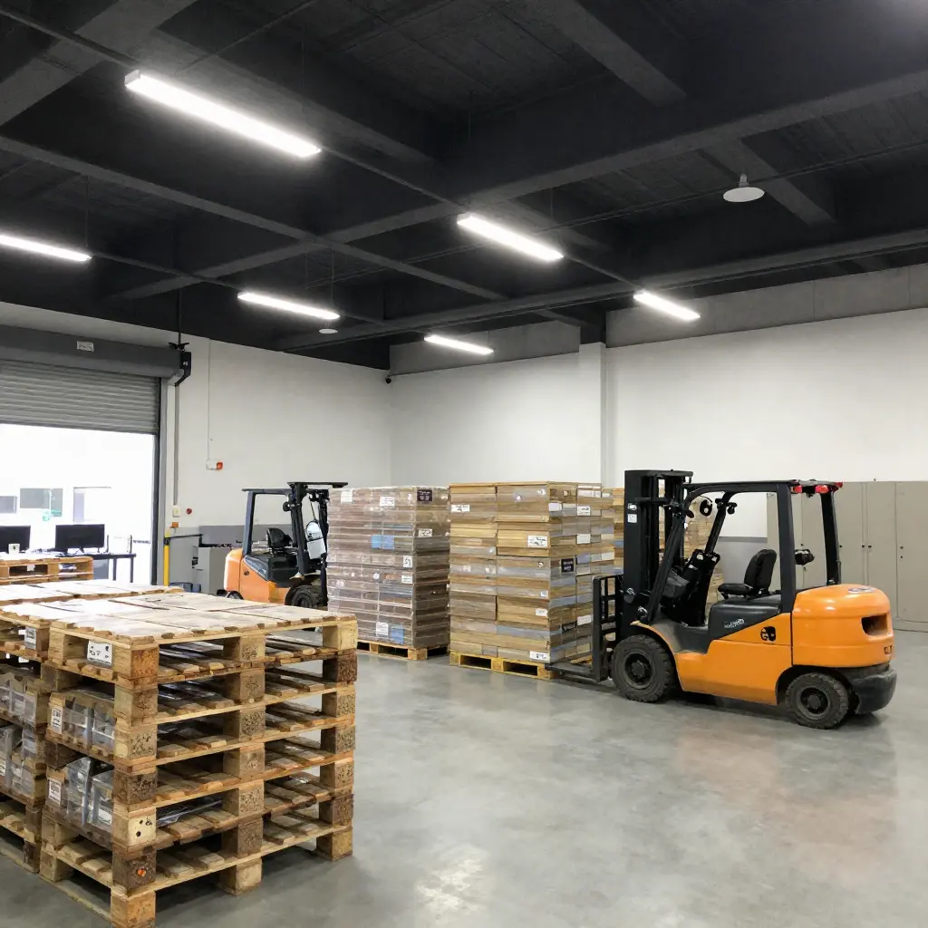Office and logistics center