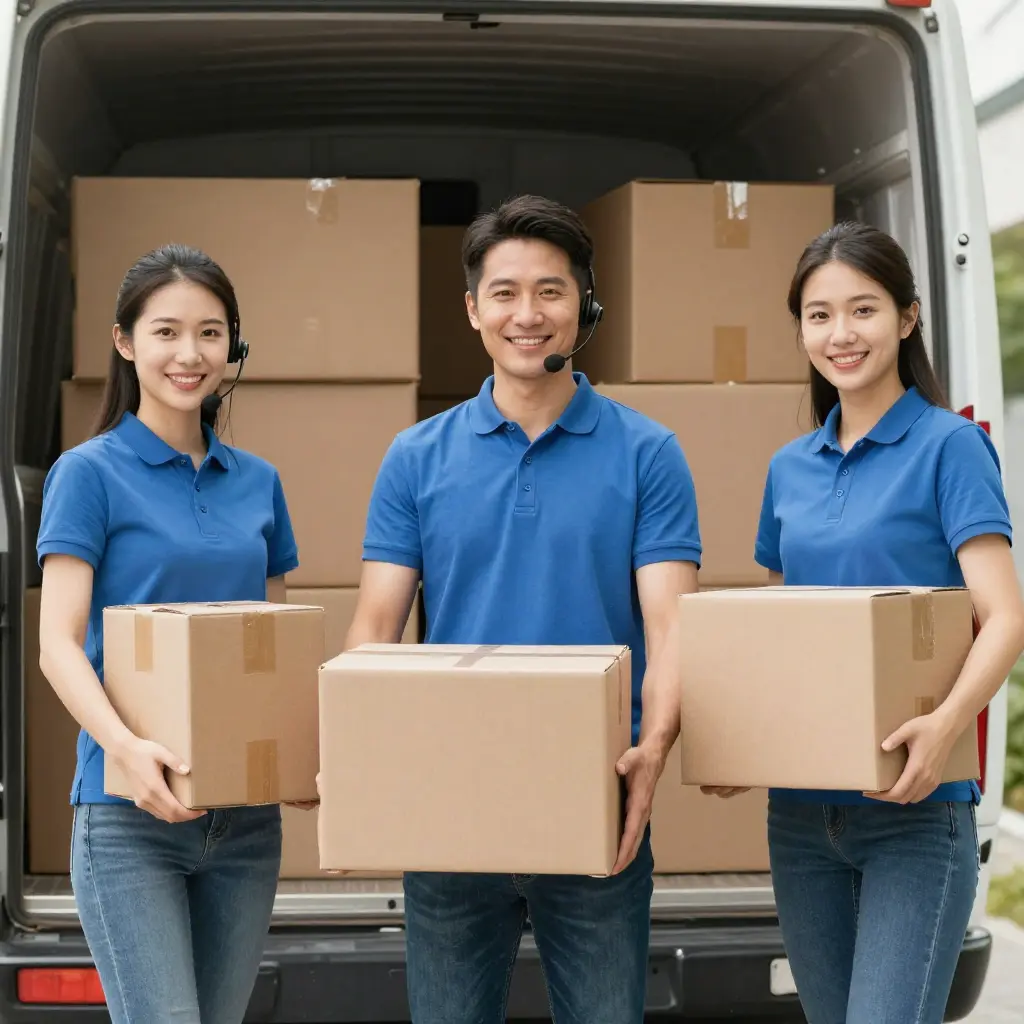 Friendly customer service team ready to assist with your moving needs